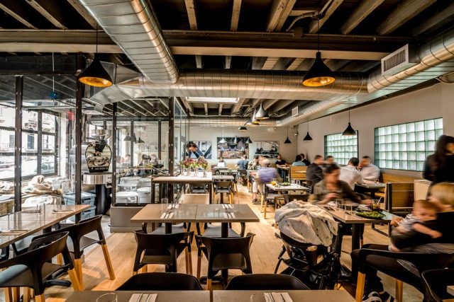 The Daily Meal features a restaurant design project of woman in architecture and senior architect Winter D’Angelillo of Blueberry Builders.