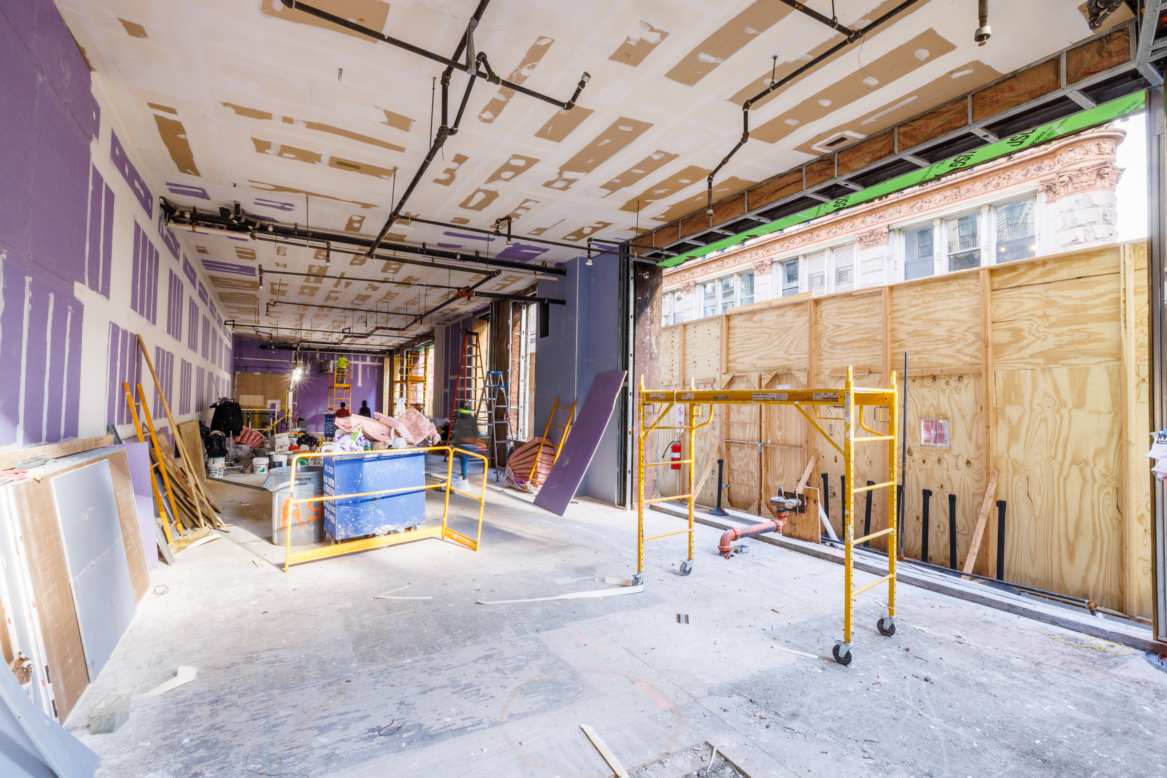 Commercial renovation for Union Square Travel Agency