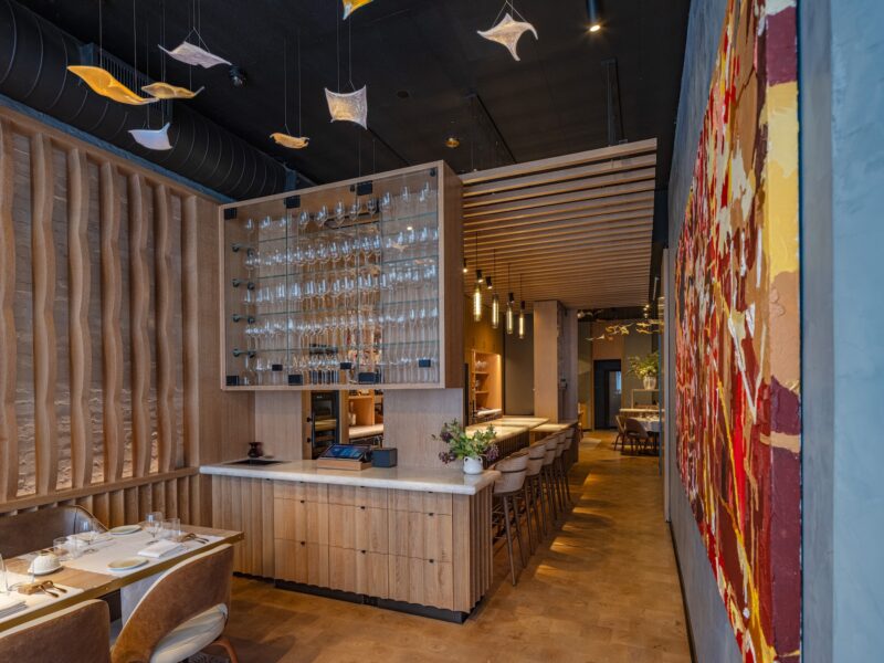 Pass-through windows and service bar additions are among the most common kitchen-adjacent upgrades in NYC restaurant remodels